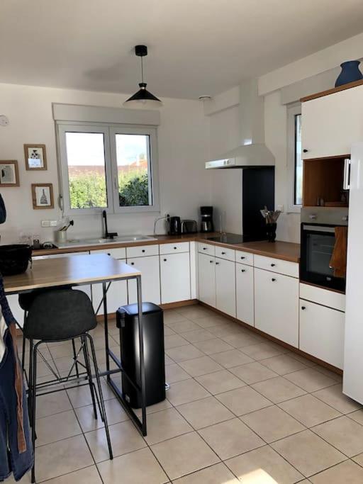 Grande Maison Chaleureuse Avec Vue Mer Imprenable Criel-sur-Mer Esterno foto
