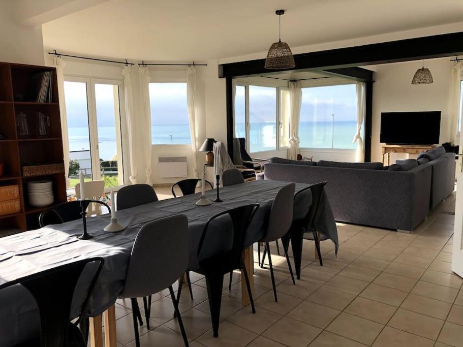 Grande Maison Chaleureuse Avec Vue Mer Imprenable Criel-sur-Mer Esterno foto